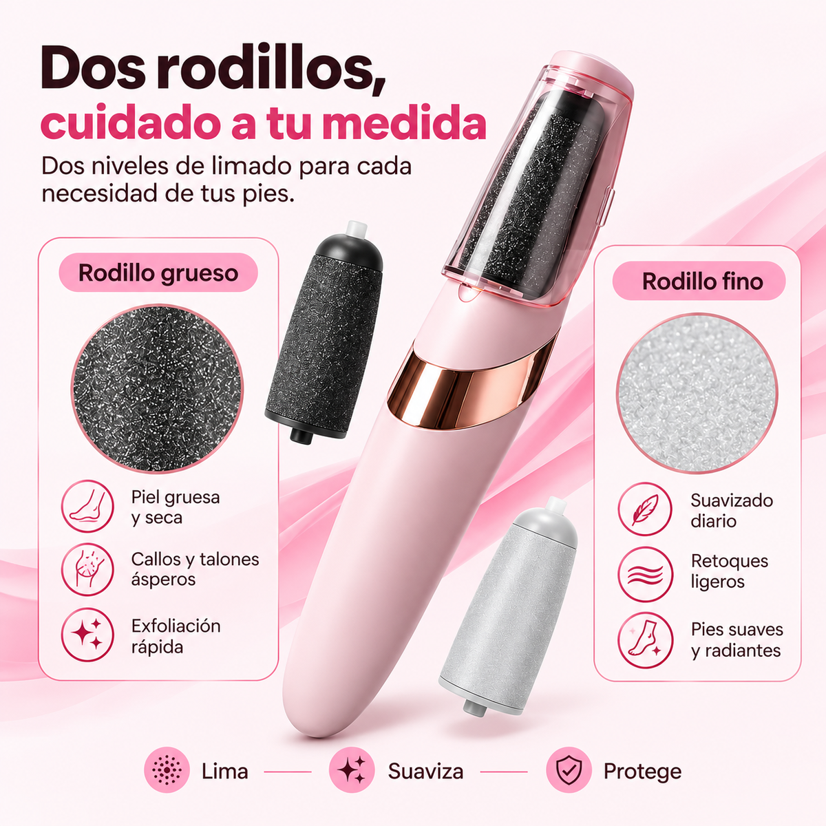Removedor eléctrico para callos